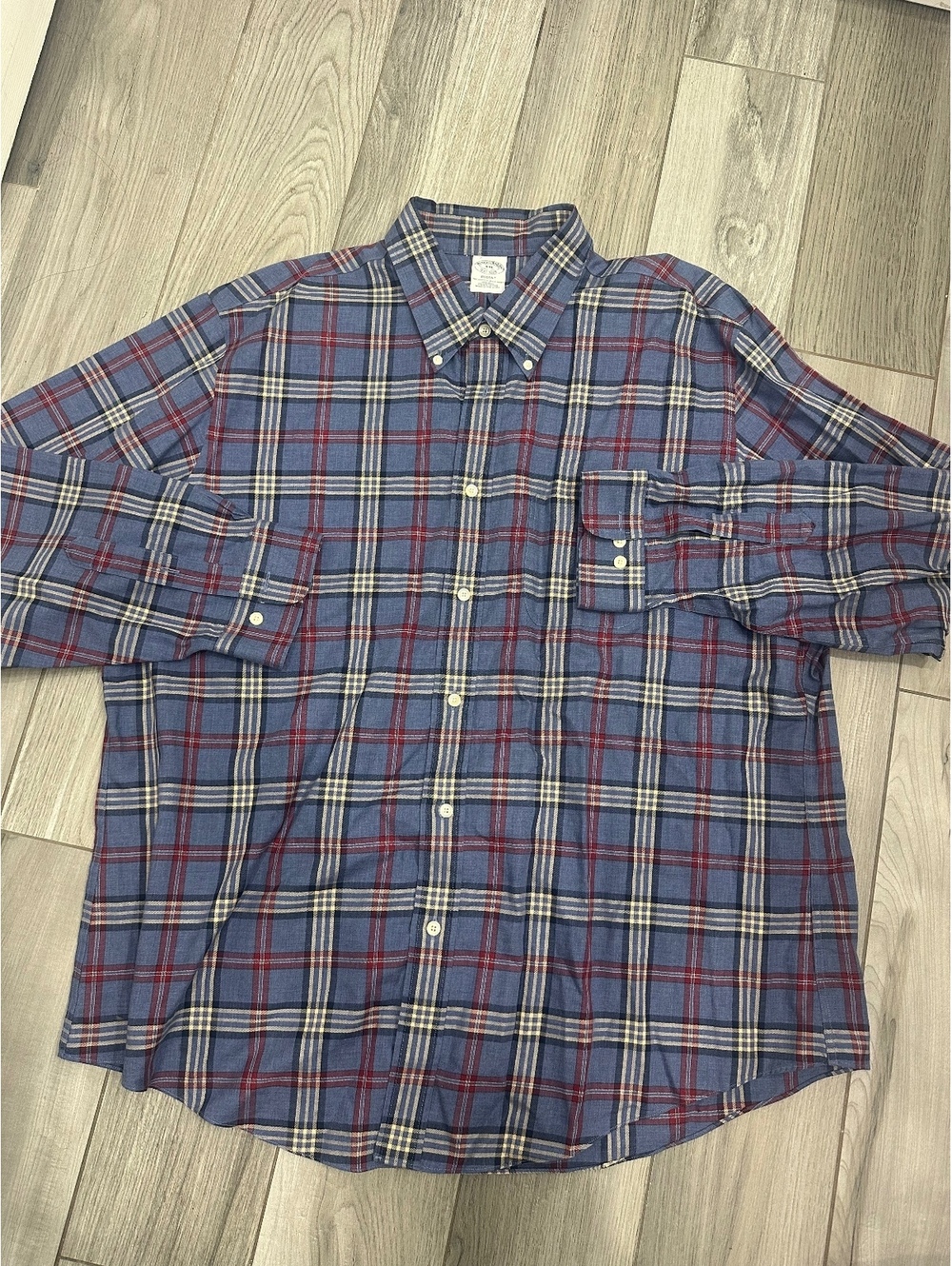 Brooks Brothers Regent XXL Non-Iron Polo Shirt 100% American Supima Cotton Blue/